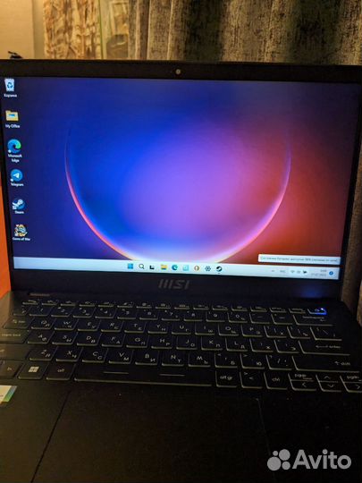 Ноутбук msi modern 14