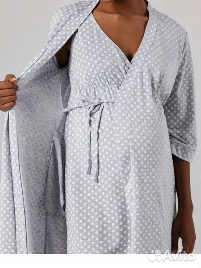 Халат и сорочка для беременных