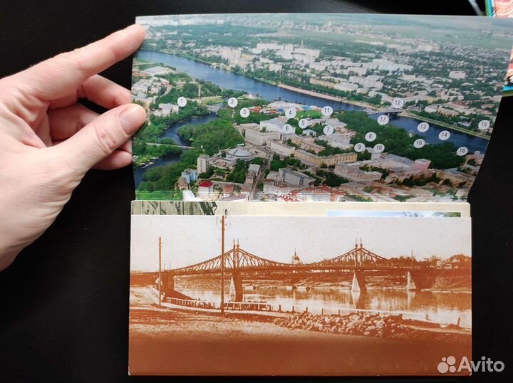 Открытки Тверь глазами фотографов XIX и XXI вв