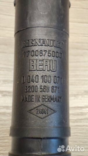 Катушка зажигания Renault Duster