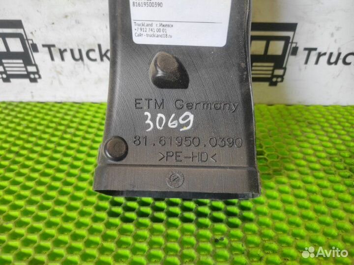 Воздуховод отопителя Man Tgs