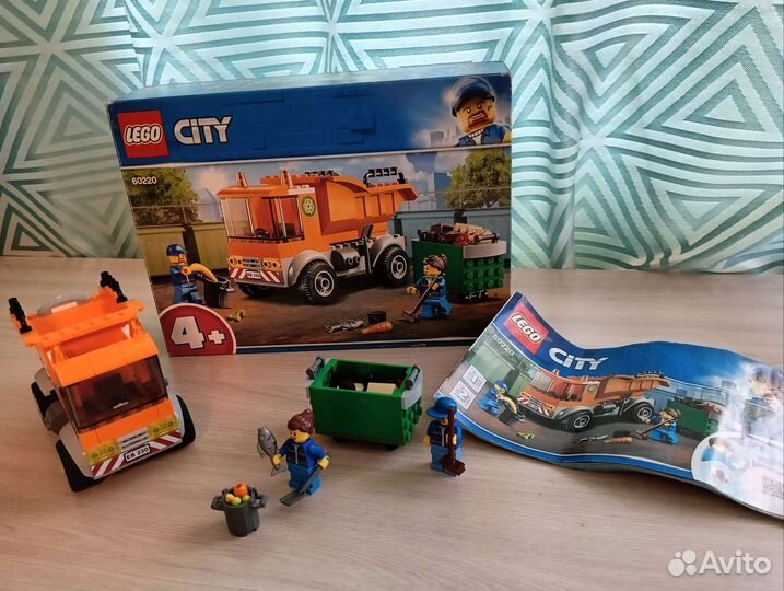 Lego City мусоровоз