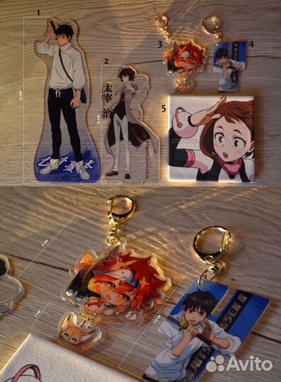 Оригинальная аниме атрибутика