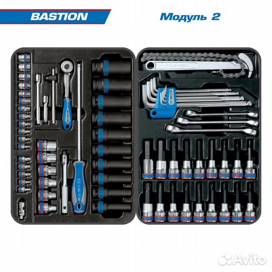 Телега 6 ящиков king tony инструмент 204 предмета