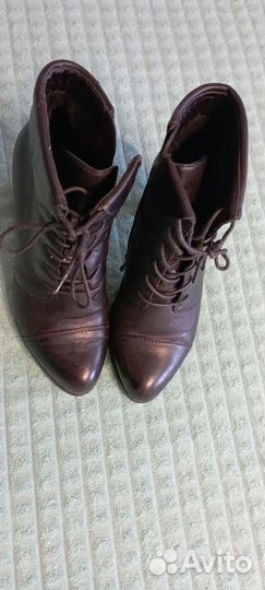 Ботильоны женские 37 размер натуральная кожа