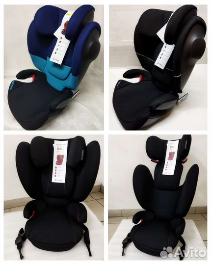 Новое кресло Cybex B-fix latch-isofix 15-36 кг