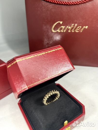 Кольцо cartier clash