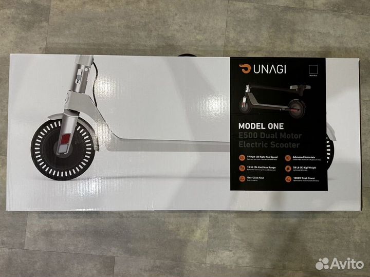 Электросамокат unagi (bork)