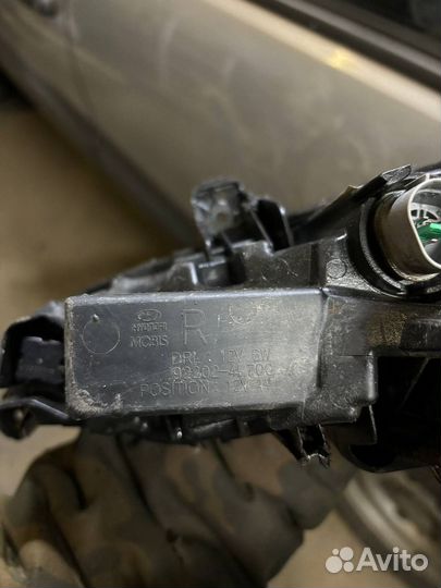 Противотуманная фара солярис 1 рестайлинг