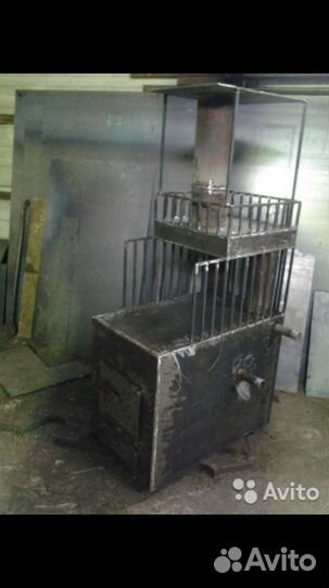 Супер печь металл 10мм для бани дома дачи