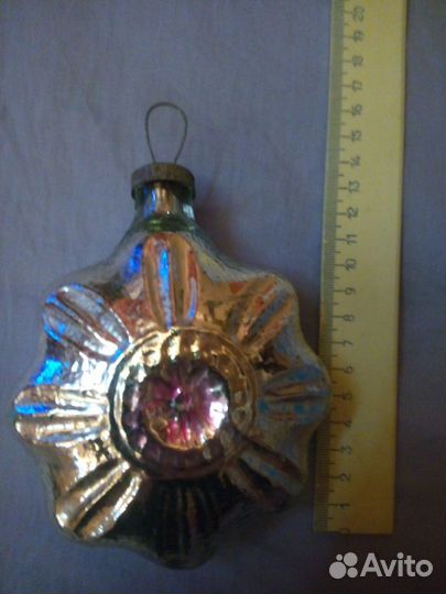Елочные игрушки (шары большие ) СССР