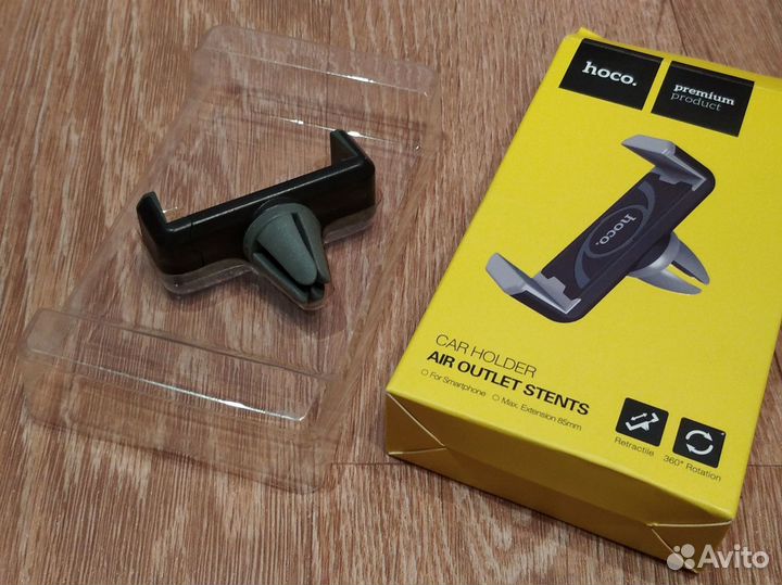 Держатель автомобильный Hoco CPH01 в воздуховод