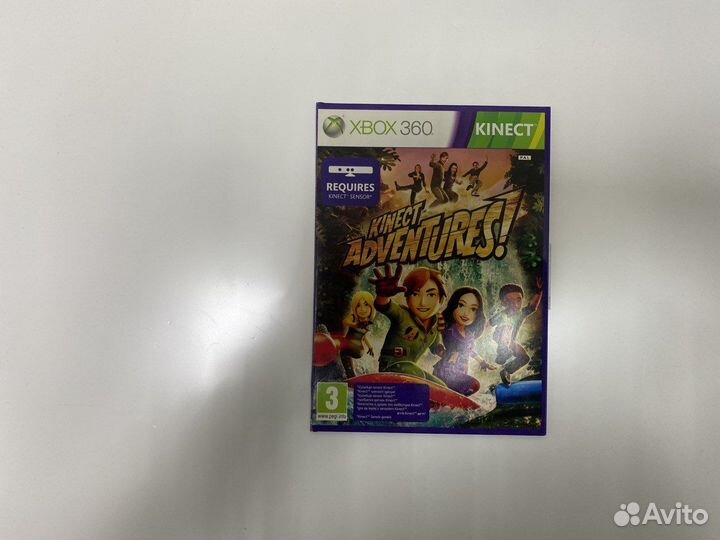 Диск xbox 360 Kinect Adventures Лицензия