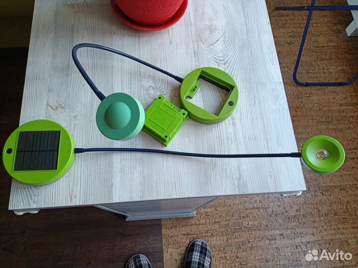 Настольная лампа IKEA на солнечной батарее 2 шт