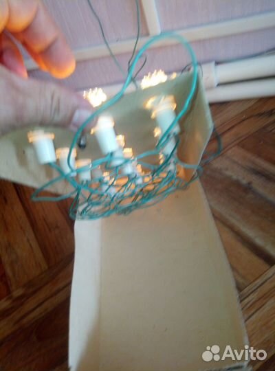 Елочные гирлянды СССР