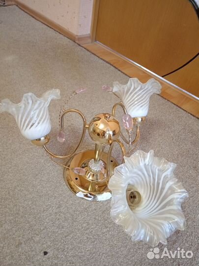 Люстра потолочная бу