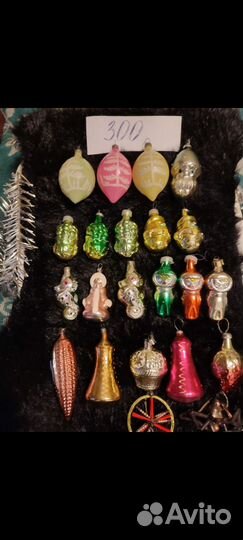 Елочные игрушки СССР