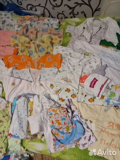Детские вещи пакетом на мальчика от 0 до 3 мес