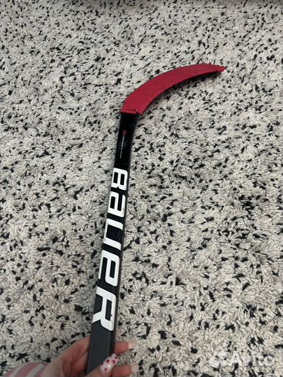 Клюшка хоккейная левый хват bauer бу