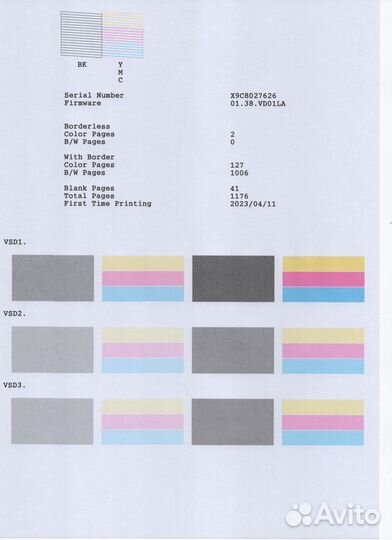 Epson L3151 цветной мфу с WiFi