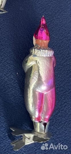 Елочные игрушки СССР на прищепке редкие