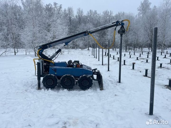 Винтовые сваи под ключ с монтажом