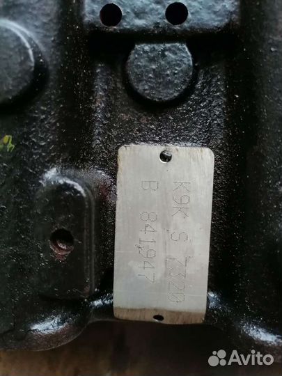 Блок цилиндров K9k732 Renault