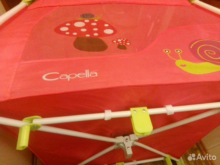 Манеж детский Capella p-2p улитка