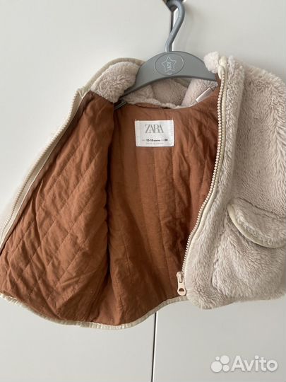 Шубка тедди zara 86