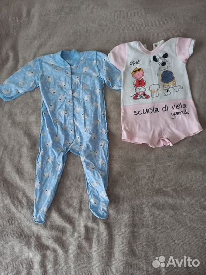 Детские вещи пакетом на девочку 68-74