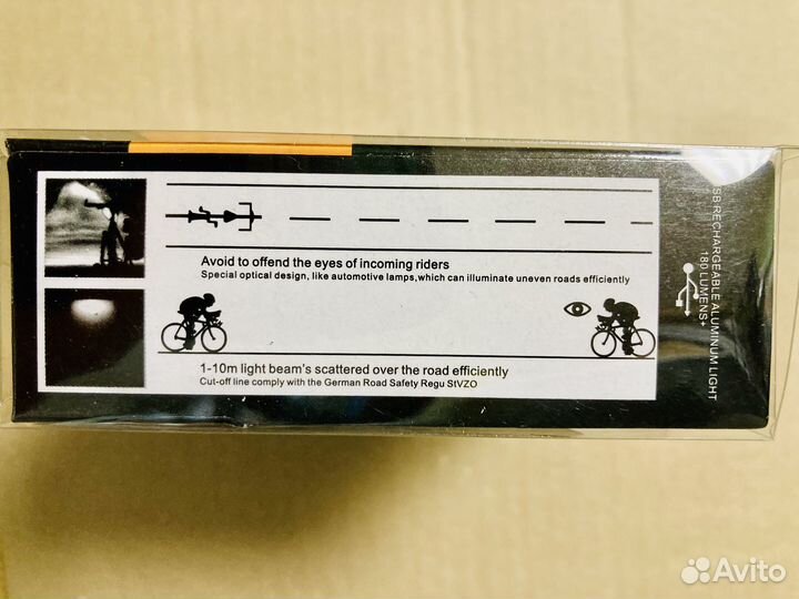 Велосипедная фара USB