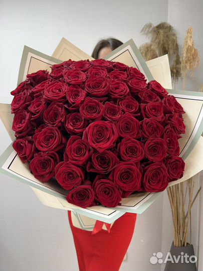 Букет из 51 розы