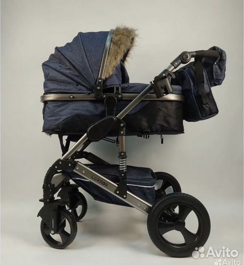 Коляска трансформер 2 в 1 LuxMom 555