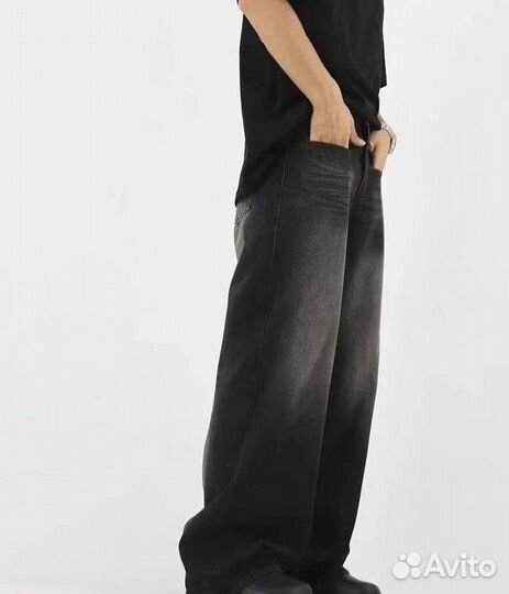 Джинсы Широкие Balenciaga Type