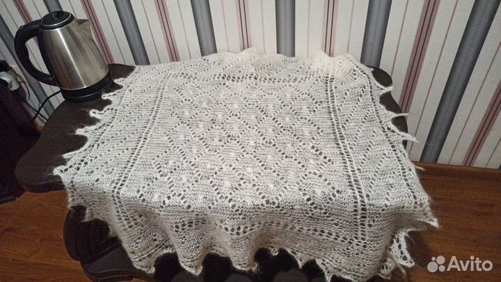 Шарф козий пух