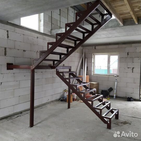 Лестницы Металлокаркасные