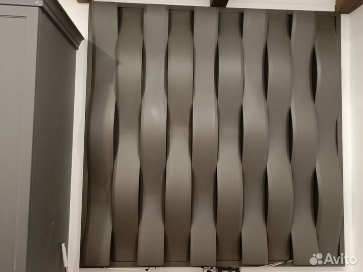 Гипсовые 3D панели с подсветкой