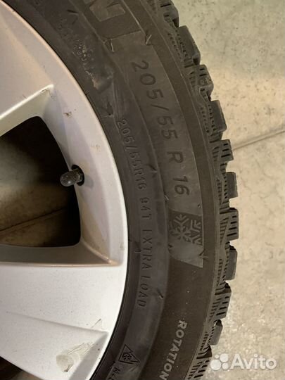 Колеса в сборе r16 зимние