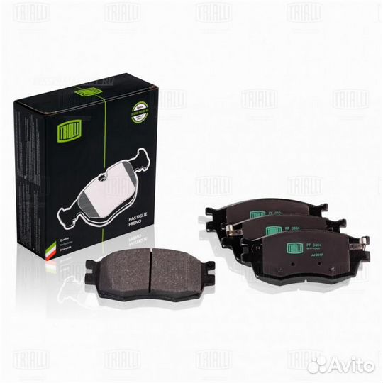 Trialli PF 0804 Колодки тормозные дисковые передние перед