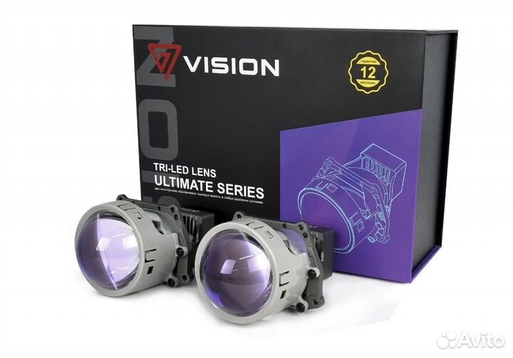 Vision Tri-led Ultimate Series 5500K (установка)