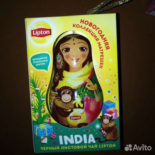 Новогодняя матрешка Lipton