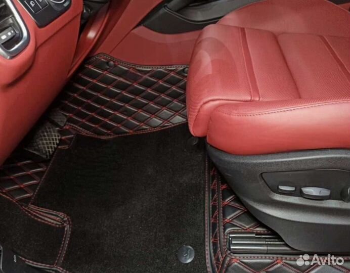 Ковры в салон на porsche cayenne