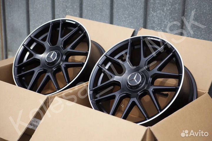 Диски Mercedes AMG r20 5/112 Matt Black