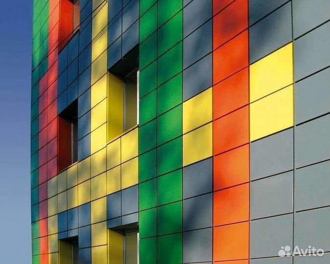 Фасадные металлические кассеты