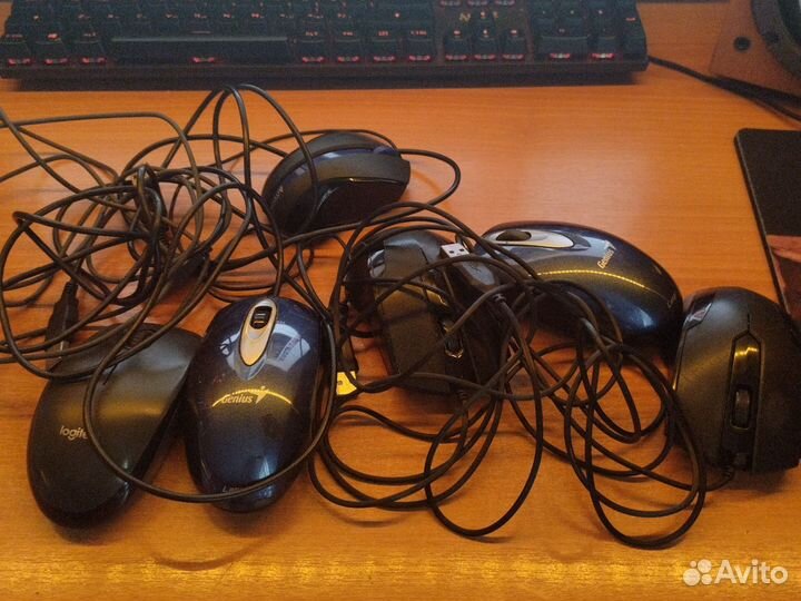Компьютерные мыши USB разные