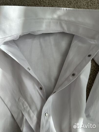 Рубашка школьная на мальчика 128