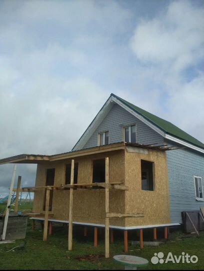 Строительство и реконструкция домов дач бань