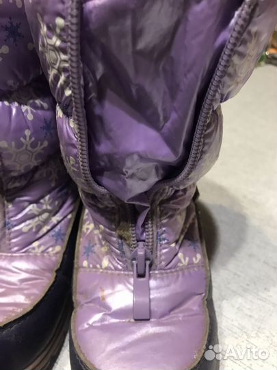 Сапоги зимние для девочки 26 размер