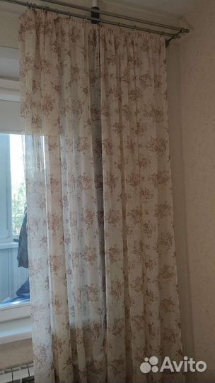 Комплект шторы-тюль 2 шт
