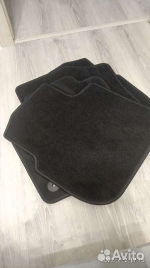 Текстильные коврики шкода рапид